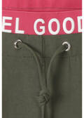 7/8 Modern Jogg-Pants mit schmalen Beinen / 