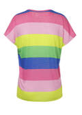 Zartes Color Blocking Shirt mit Strukturmuster / 