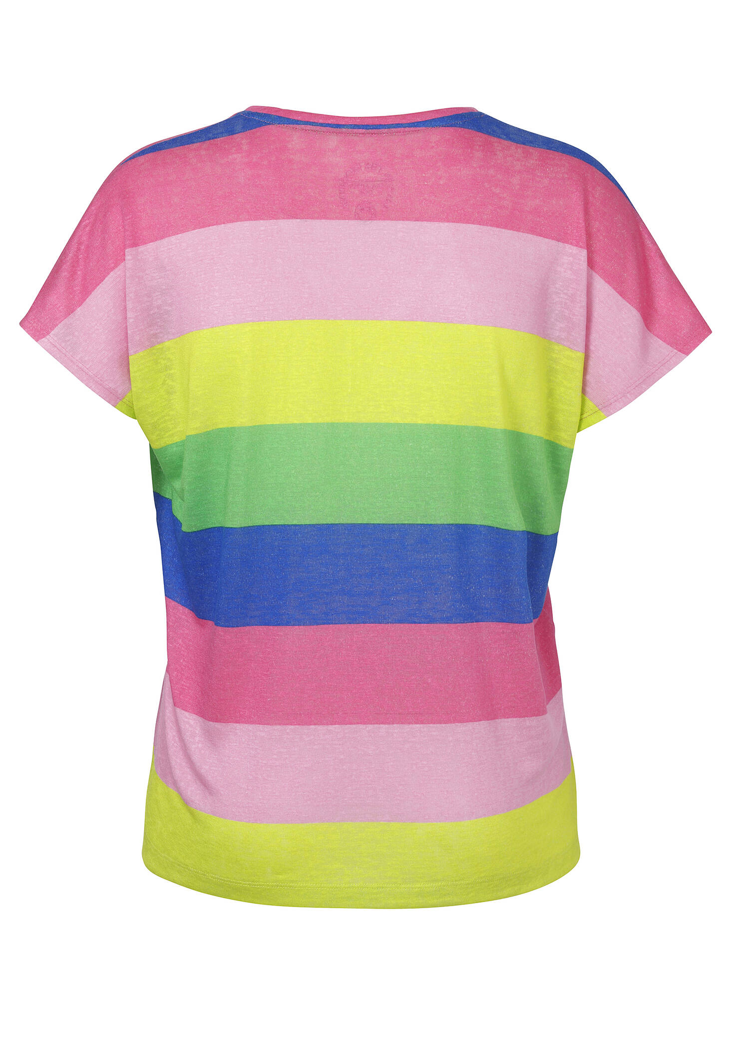 Zartes Color Blocking Shirt mit Strukturmuster /