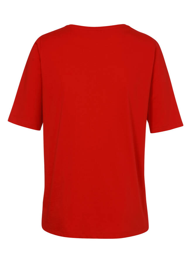 Softes Baumwoll-Shirt mit geschmücktem Vespa-Motiv / 