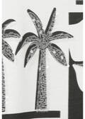 Softes T-Shirt mit geschmücktem Print Black & White / 
