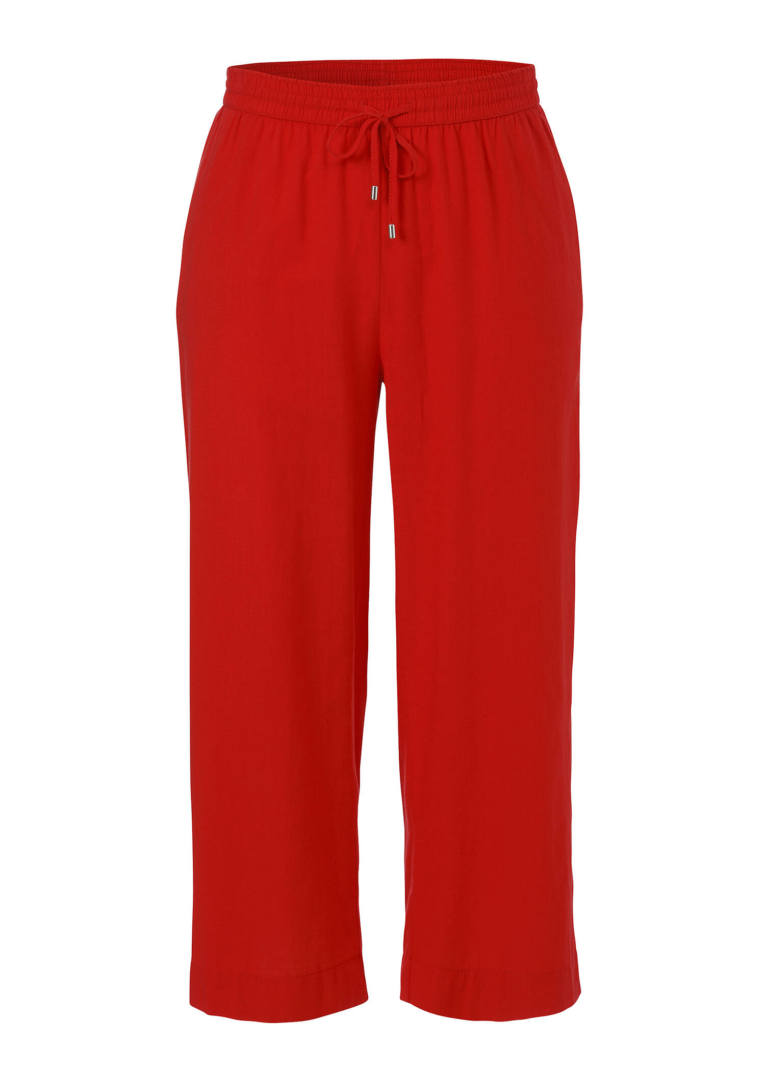 7/8 Schlupfhose aus zarter Baumwolle gerades Bein /