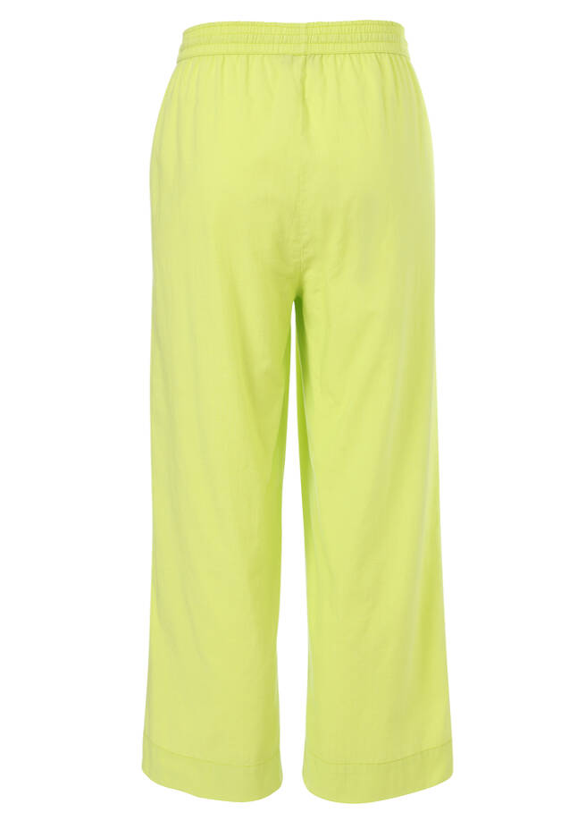 7/8 Schlupfhose aus zarter Baumwolle gerades Bein / 