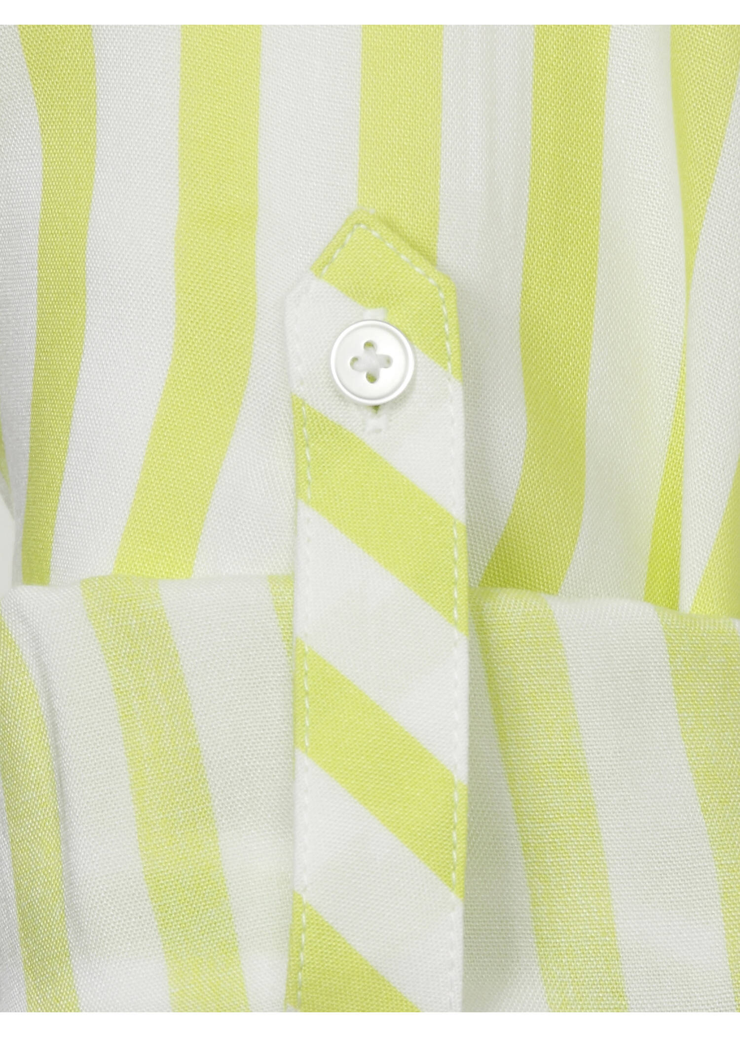 Längsgestreifte 3/4-Arm Viskose-Bluse /