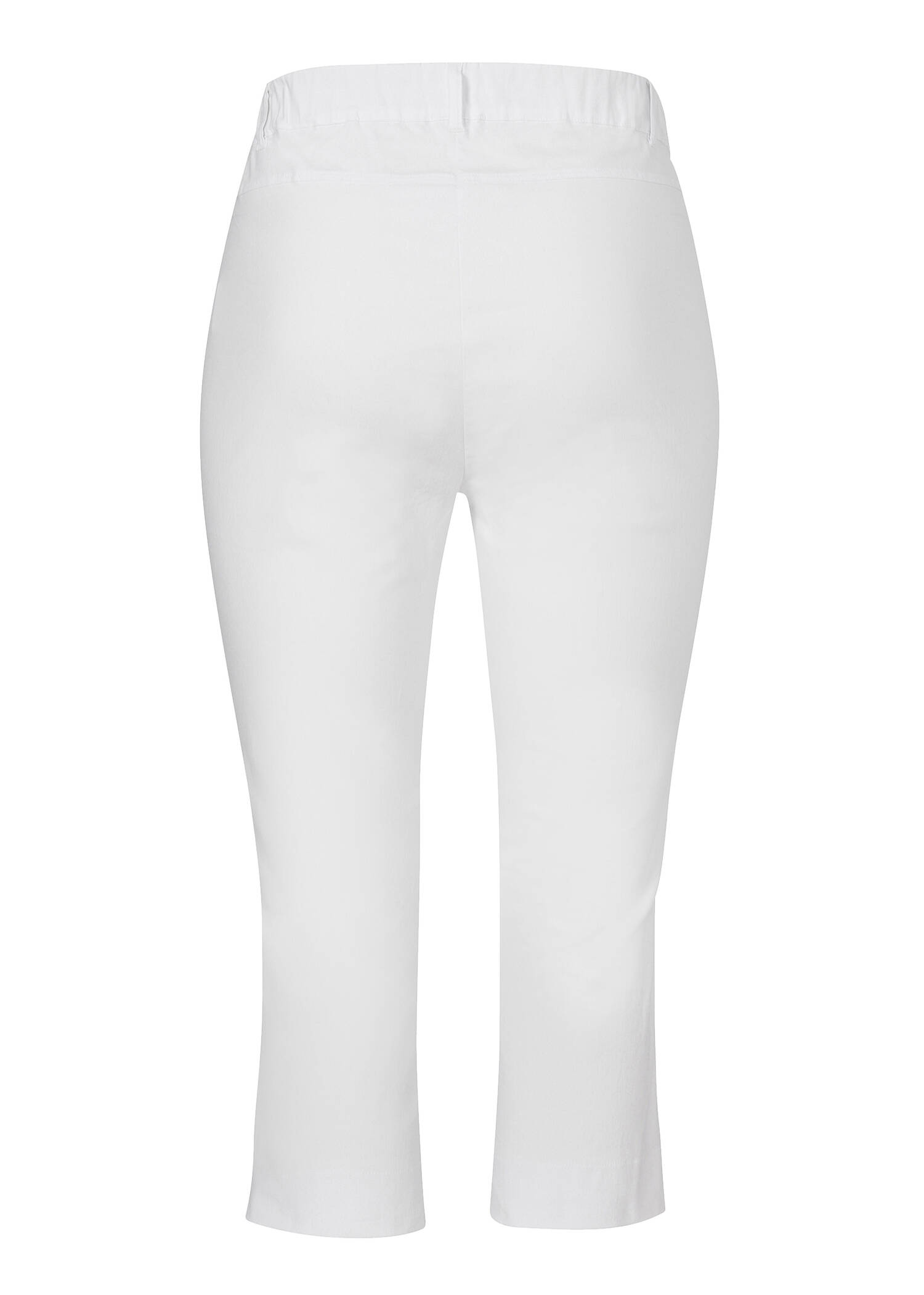 Elastische 3/4-Hose mit schmalem Bein /