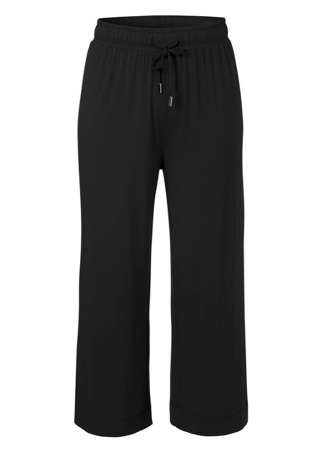 7/8 Viskose-Jersey Schlupfhose weites Bein / 