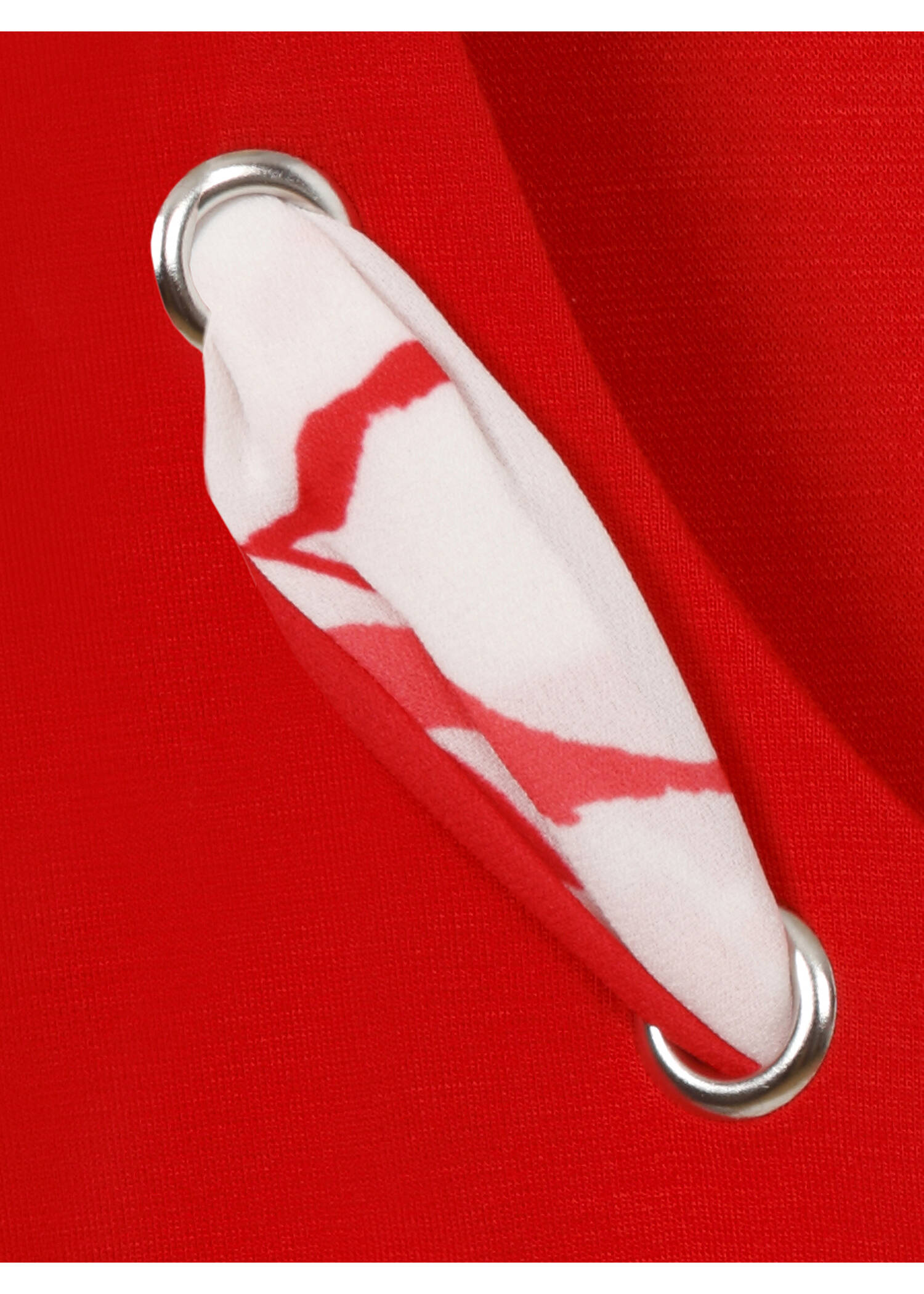 Viskose-Jersey Shirt mit geschmücktem Ausschnitt /