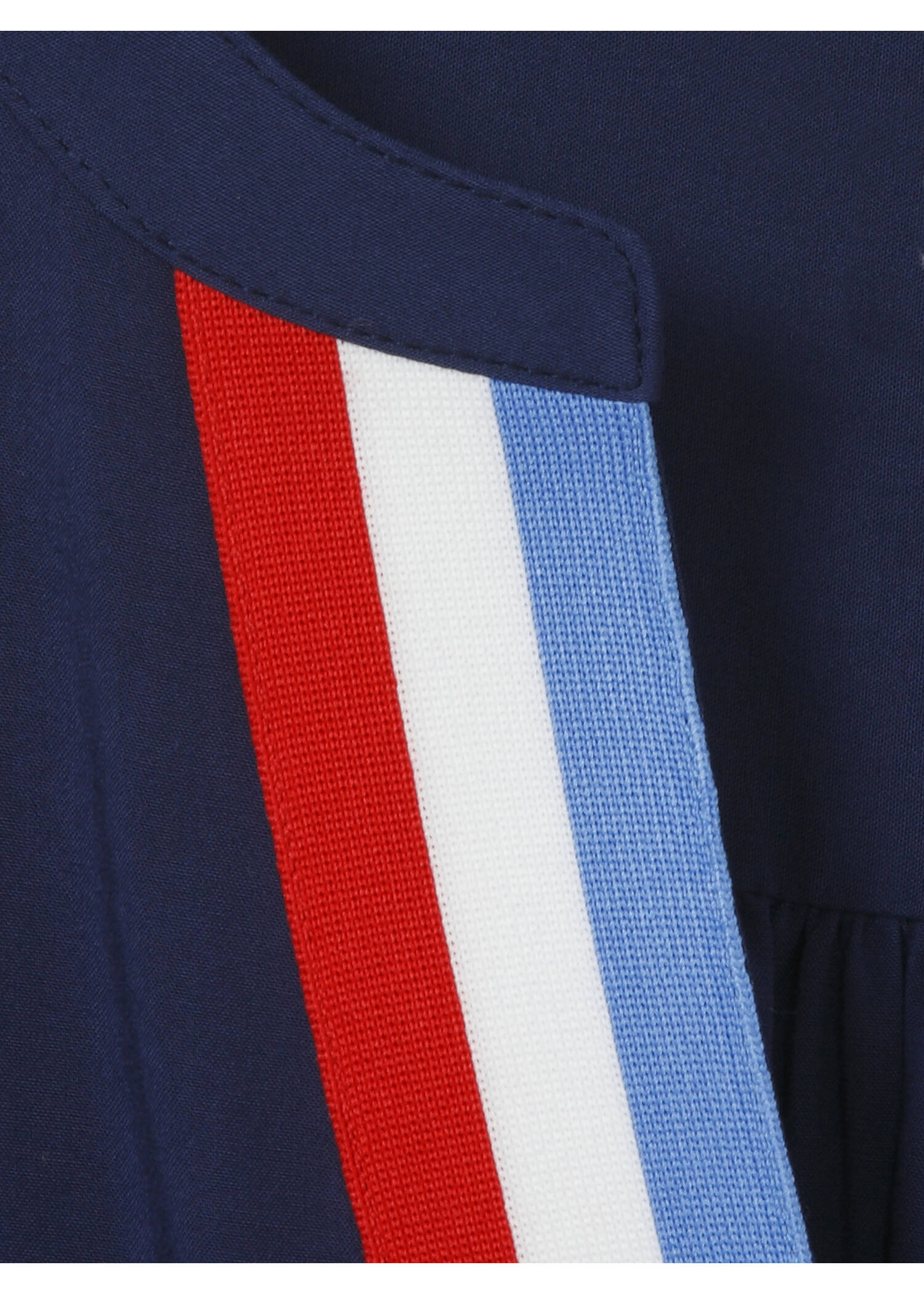 3/4-Arm Viskose-Schlupfbluse Marine-Stil / 