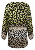Viskose-Tunika Modern Leo Print / 