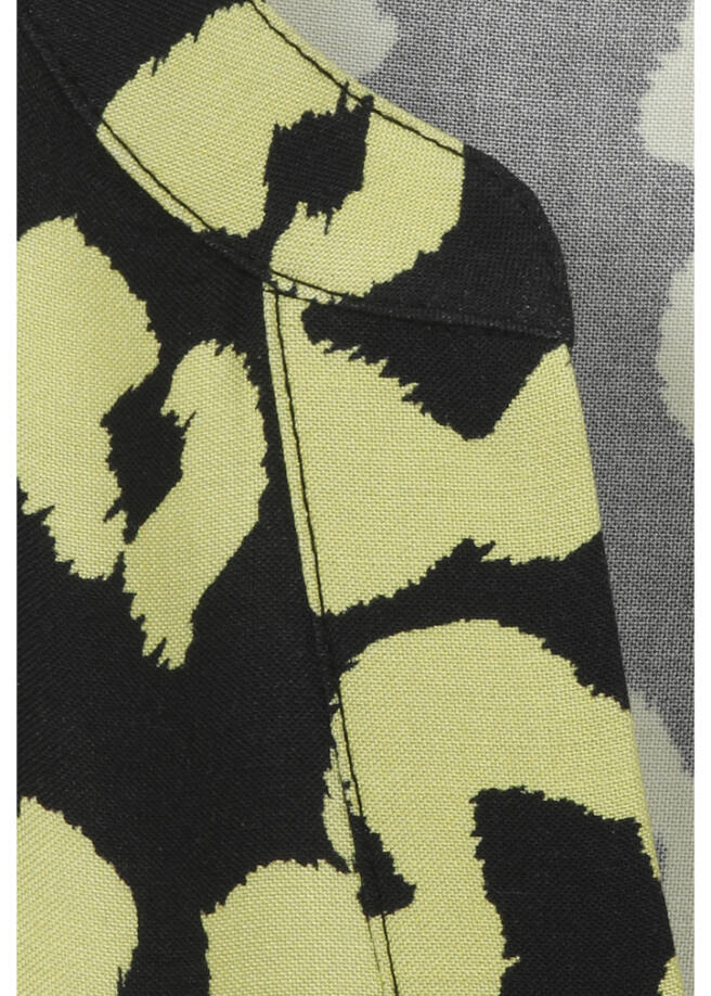 Viskose-Tunika Modern Leo Print / 