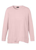 Softes Sweatshirt mit asymmetrischem Saum / 