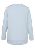 Softes Sweatshirt mit asymmetrischem Saum / 