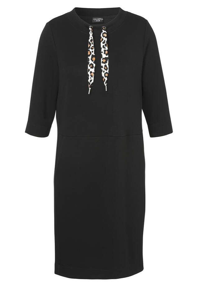 Softes 3/4-Arm Sweatkleid mit Taschen / 