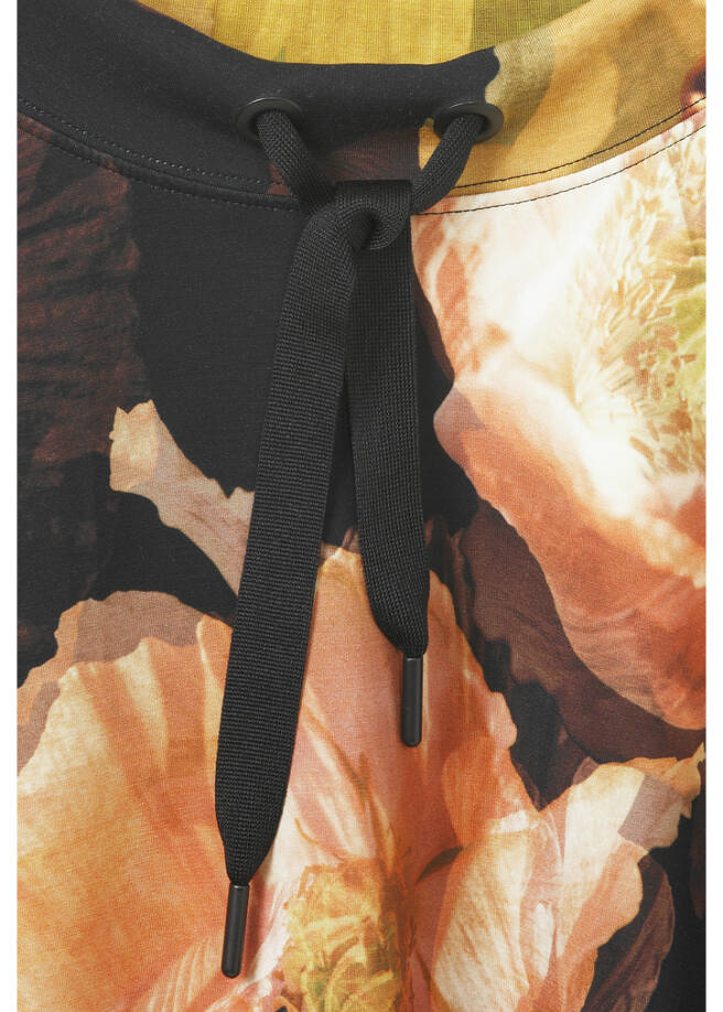 3/4-Arm Sweatshirt mit modischem Mustermix / 