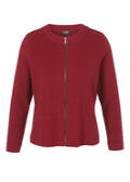 Edle Jacke Uni mit Zipper / 