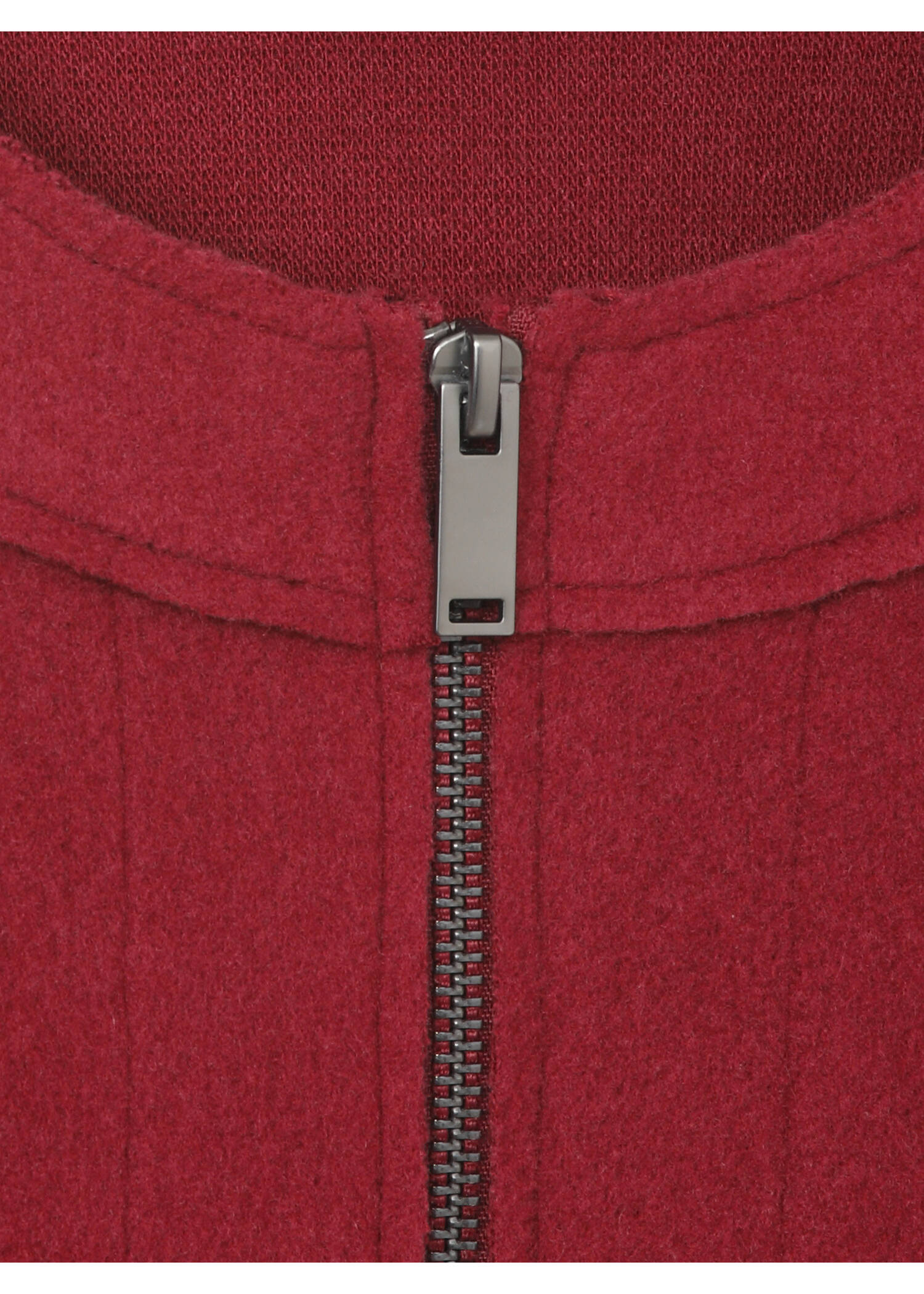Edle Jacke Uni mit Zipper /