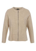 Edle Jacke Uni mit Zipper / 