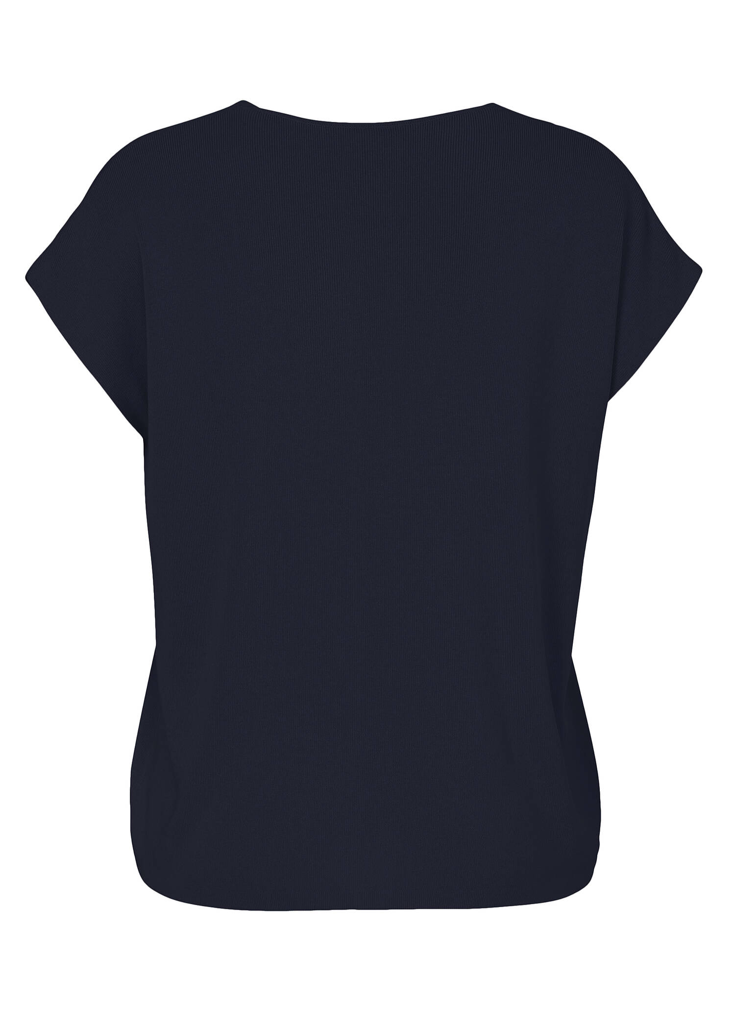 Klassischer Feinstrick Pullunder Marineblau /