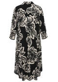 Zartes Viskosekleid mit Nahttaschen / 