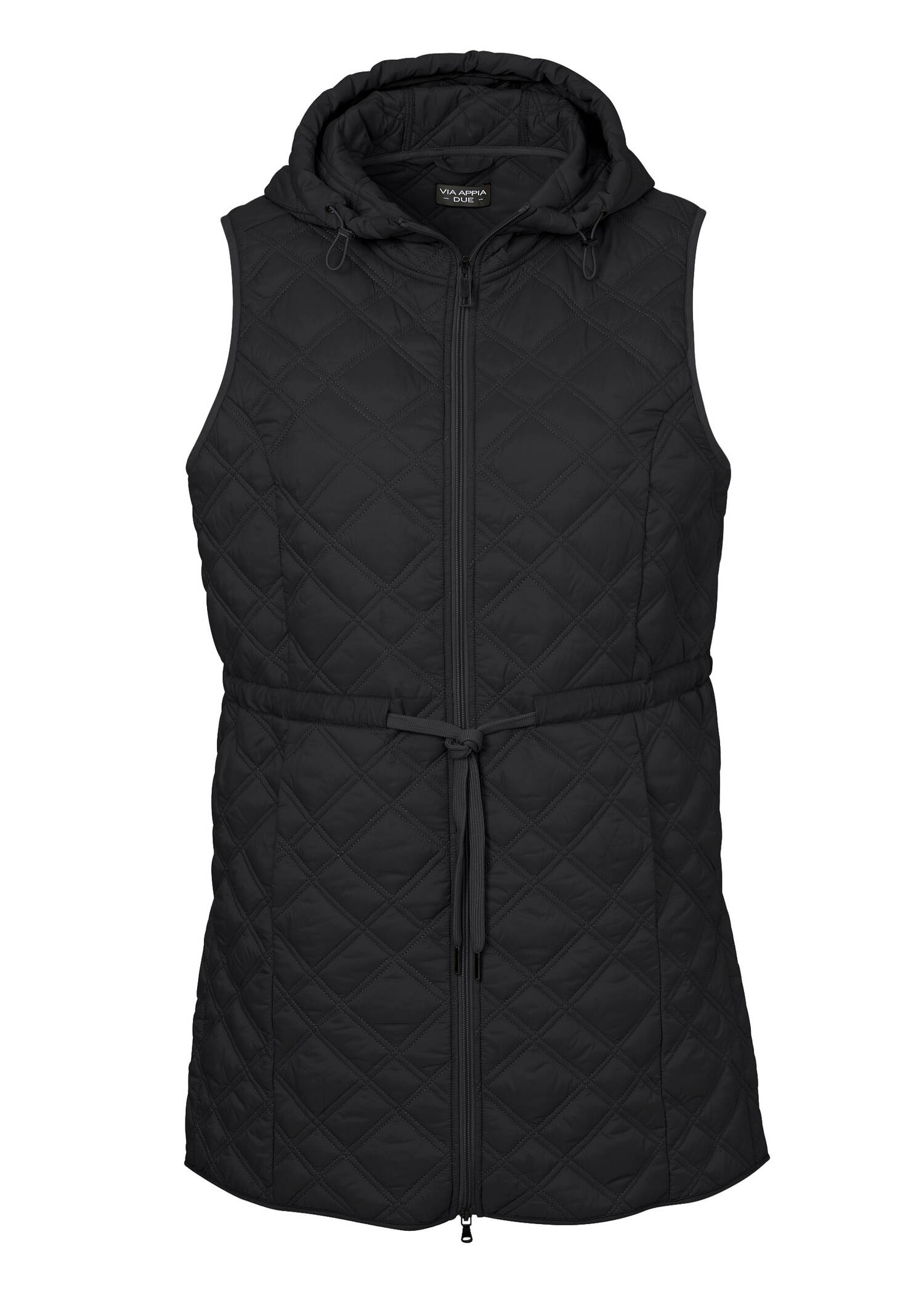 Steppweste mit Kapuze / 