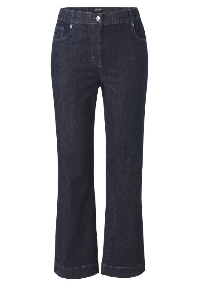 Dark Blue Jeans Modern Flared Pants jeans dunkelblau Frontansicht