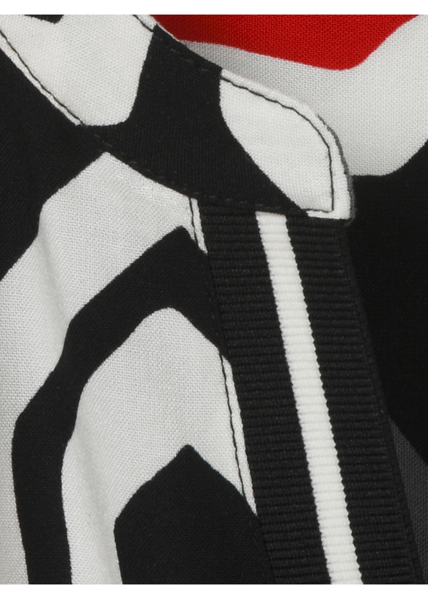 3/4-Arm Viskose Tunika mit Allover-Print / 