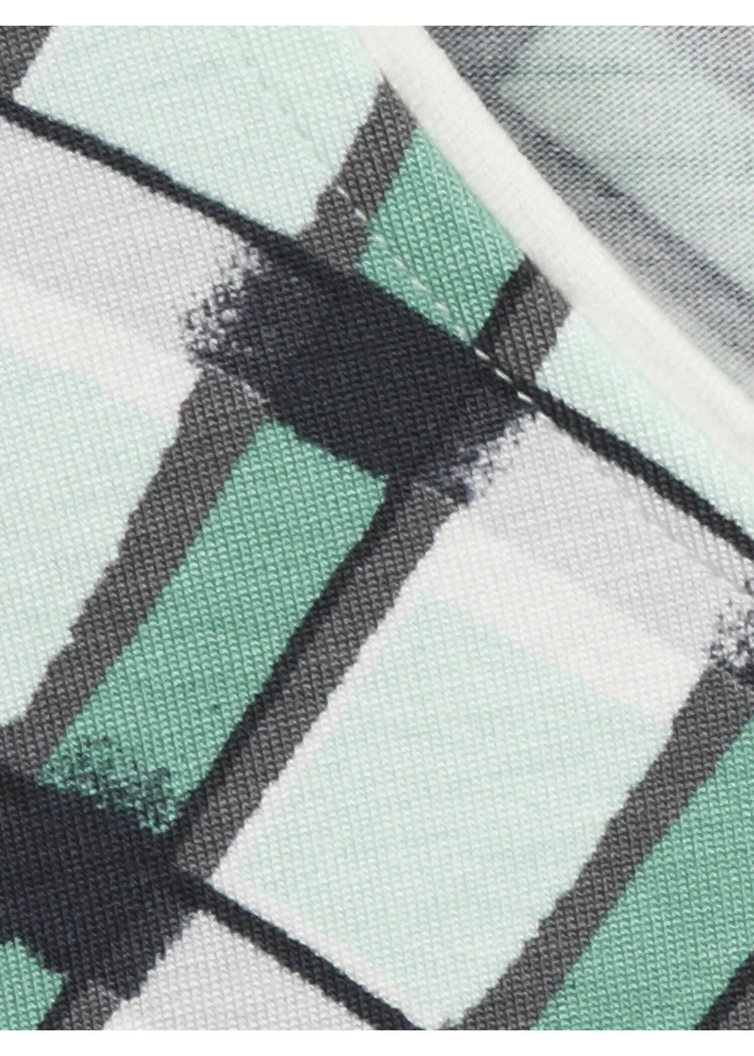 3/4-Arm Jersey Shirt Karomuster / 