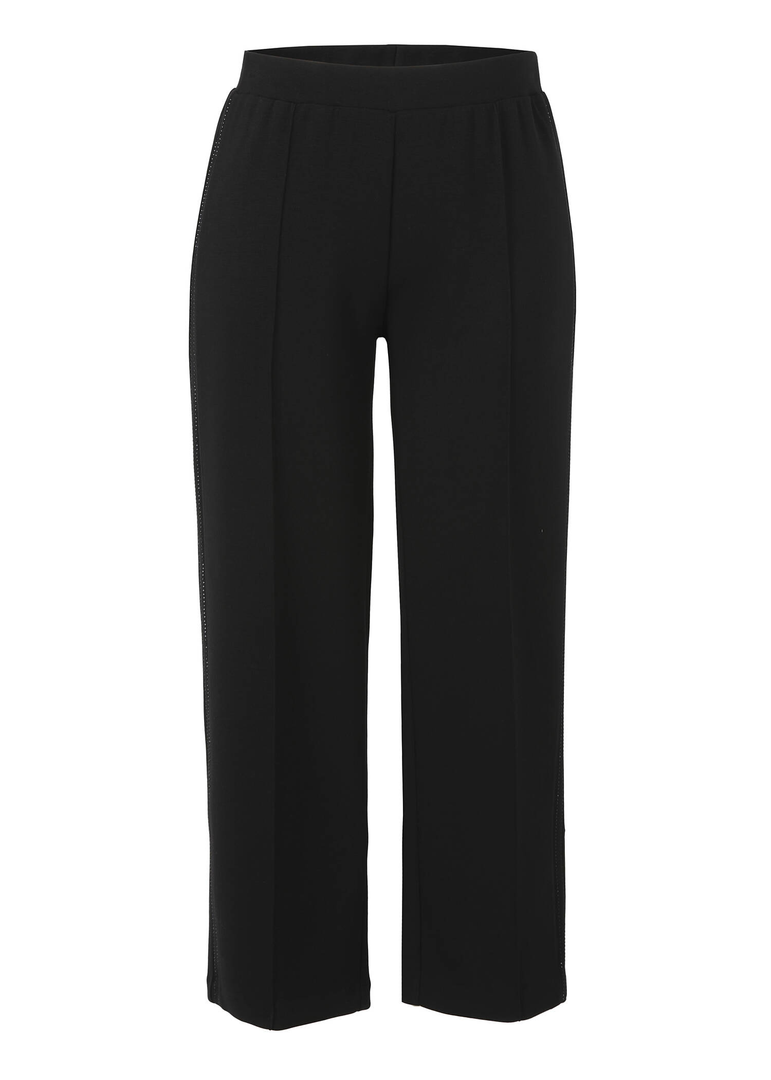 Edle Schlupfhose mit Seitenstreifen aus Schmucksteinchen / 