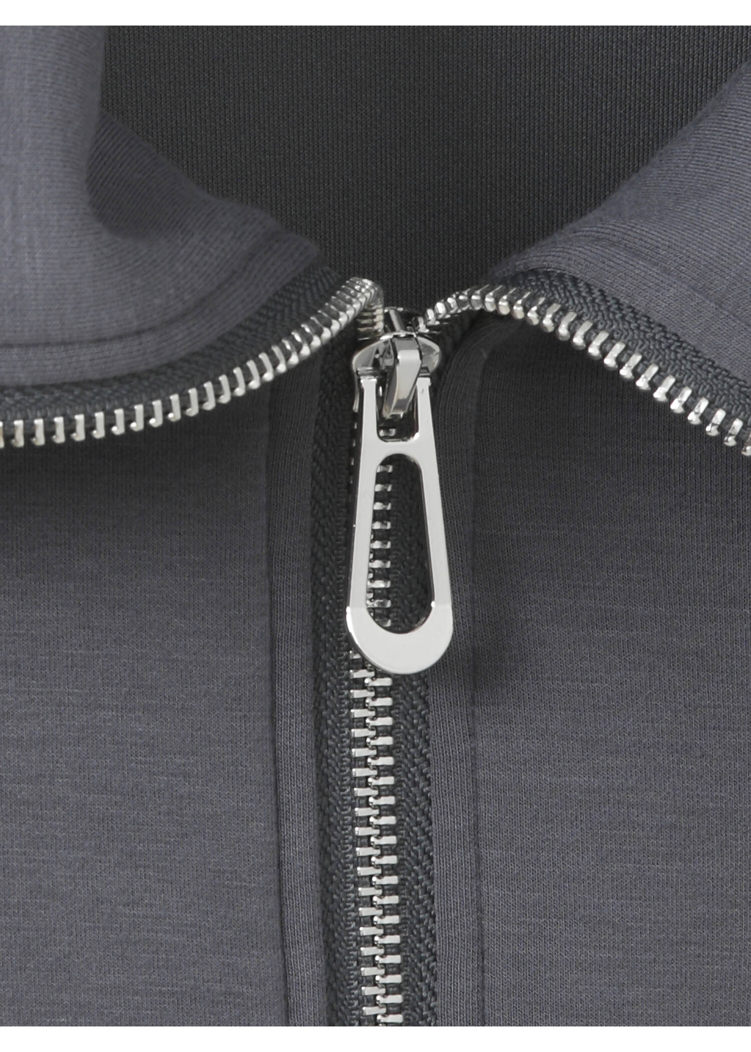 Edle Sweatjacke mit Zipper / 