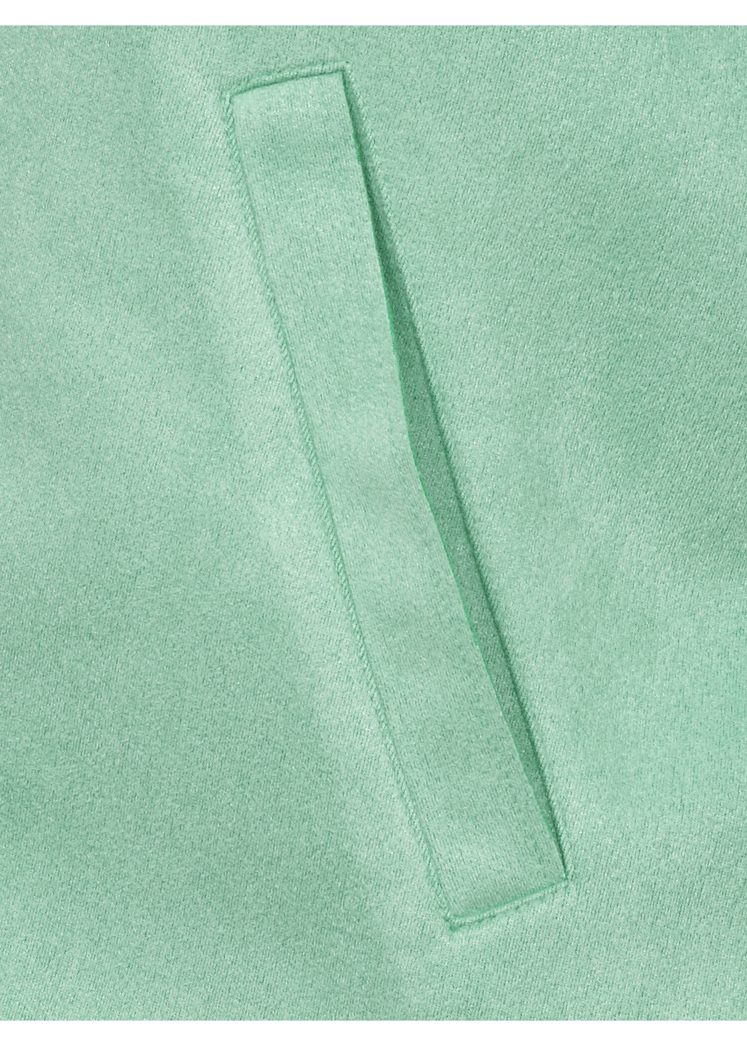 Reverjacke aus veganem Veloursleder /