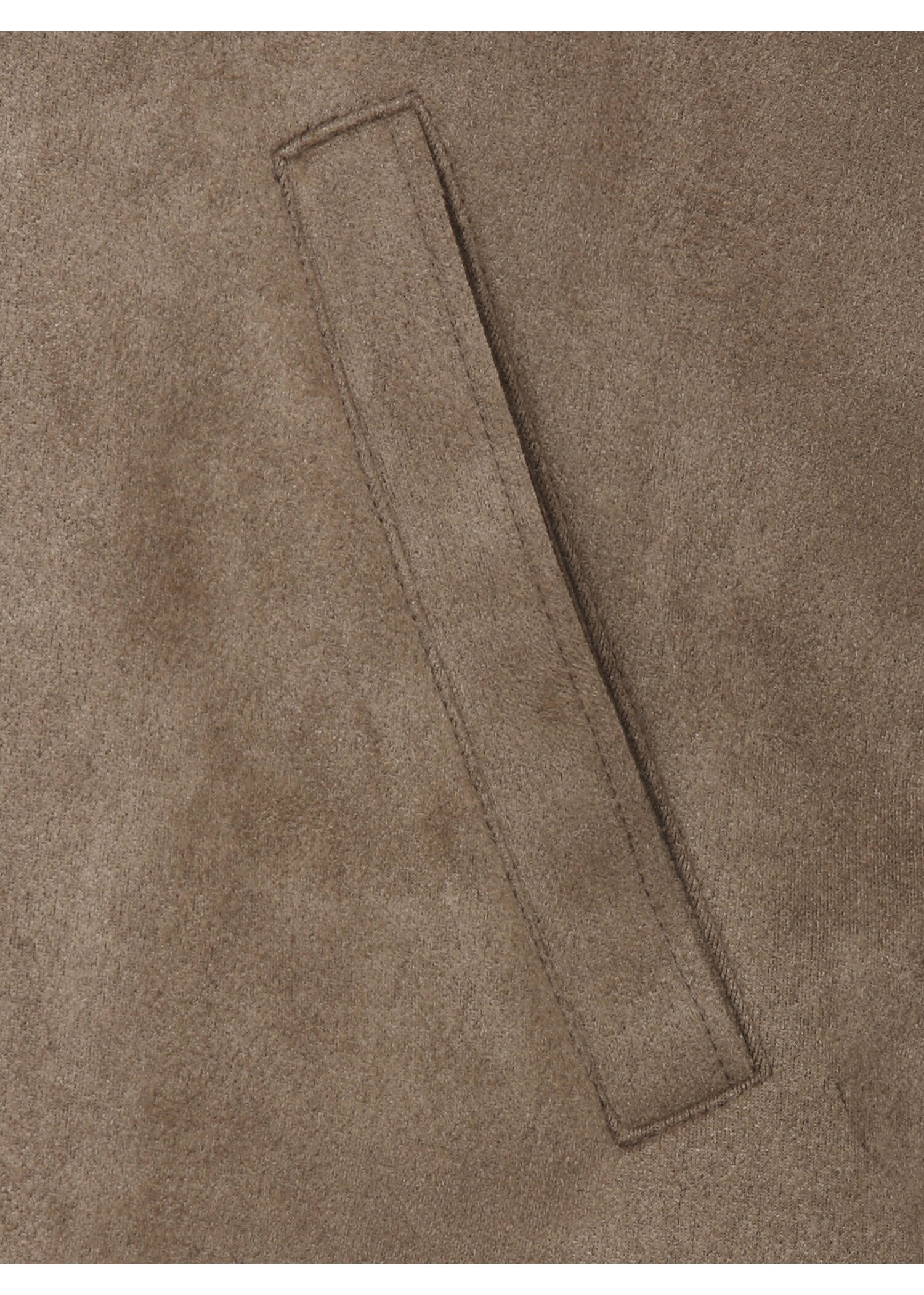 Reverjacke aus veganem Veloursleder /