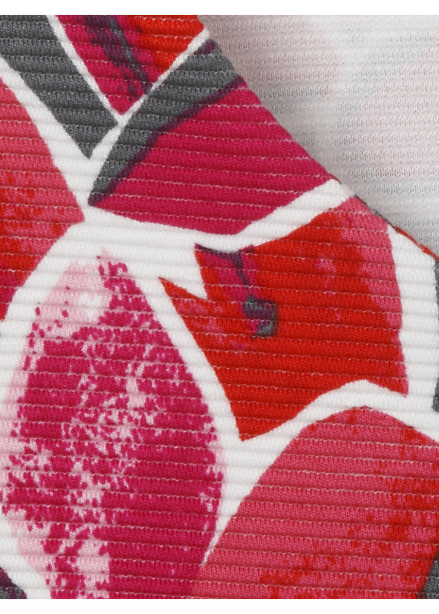 3/4-Arm-Sweatshirt mit floralem Print /