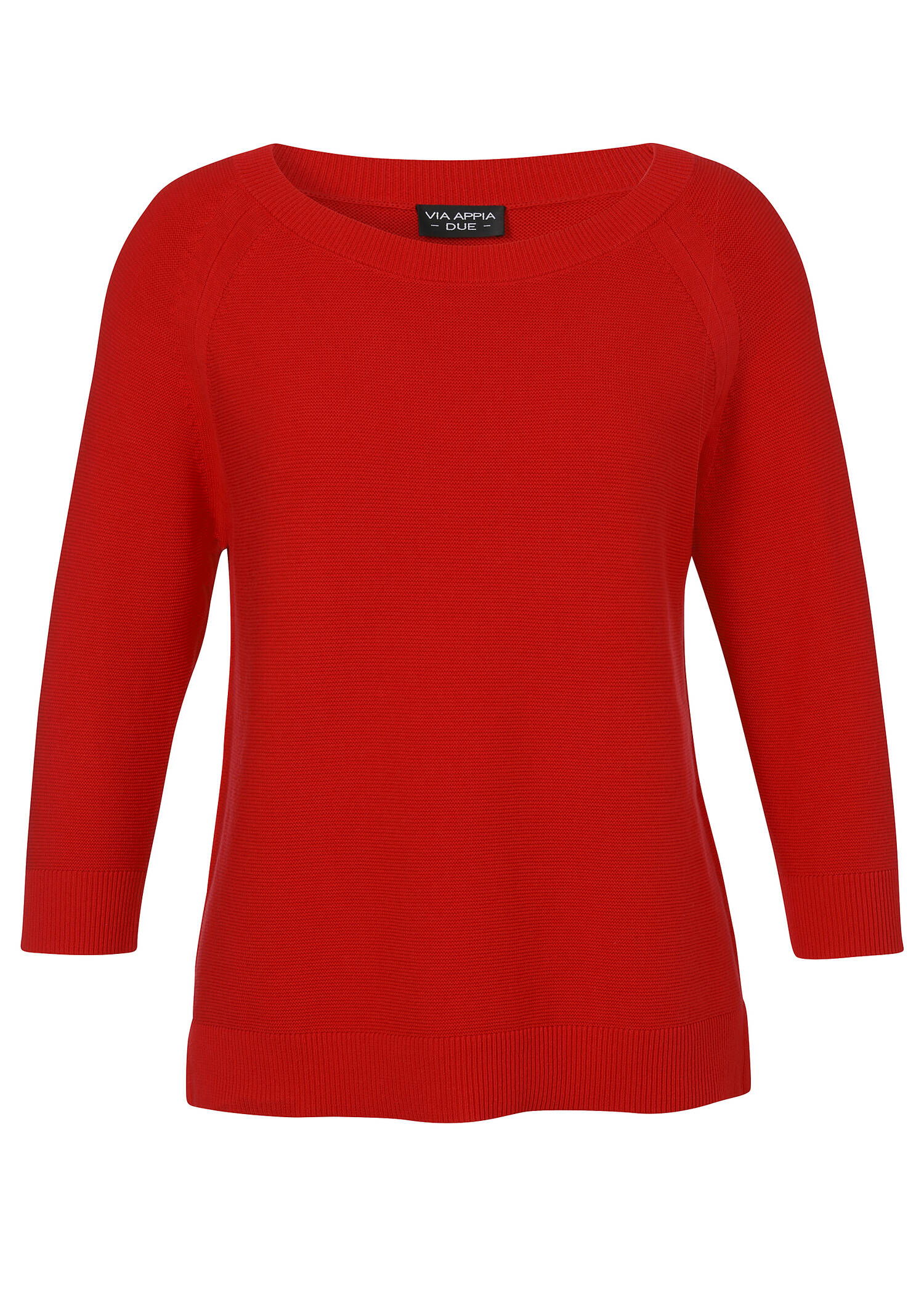Softer Baumwoll-Pullover 3/4-Arm /