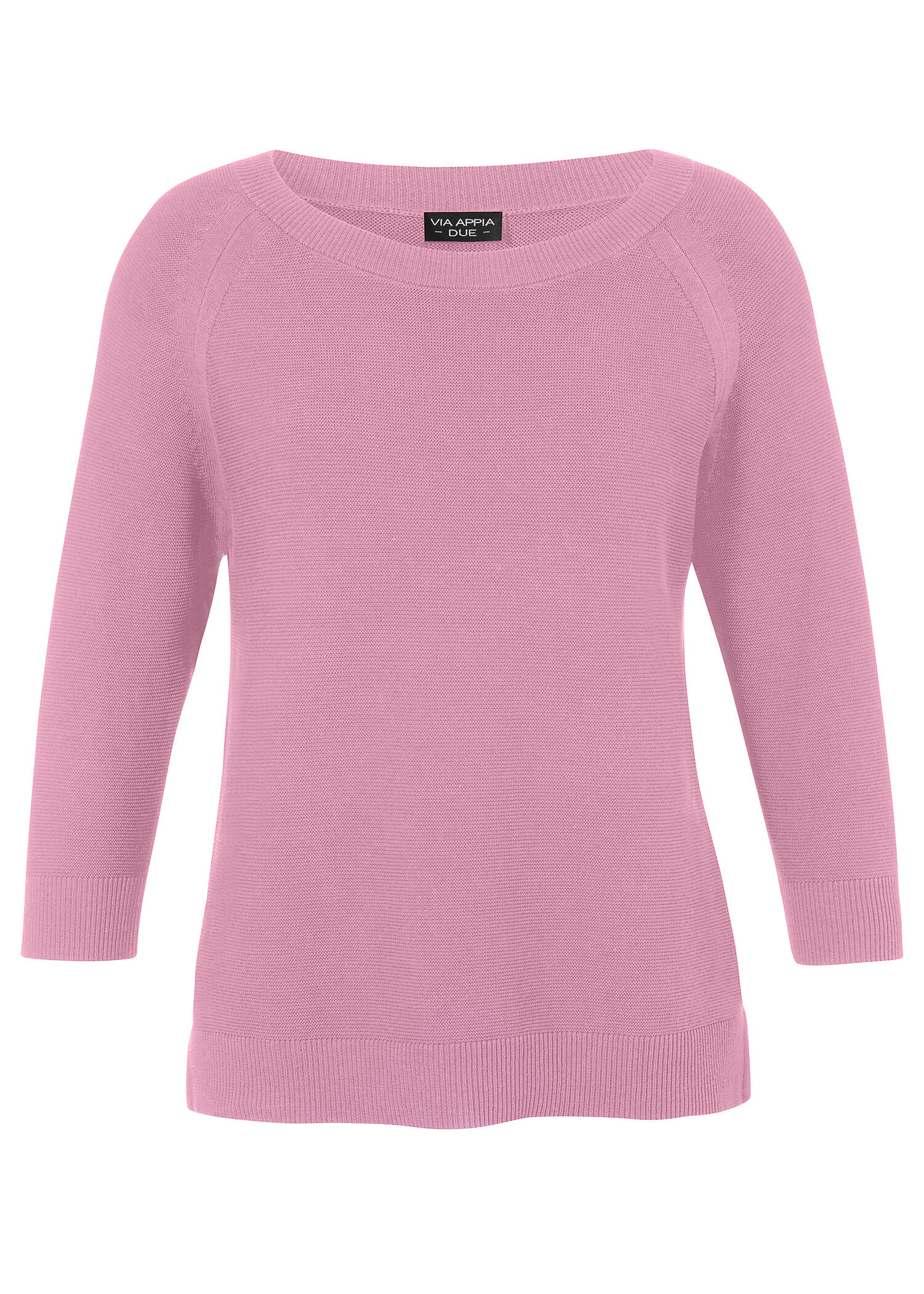 Softer Baumwoll-Pullover 3/4-Arm /