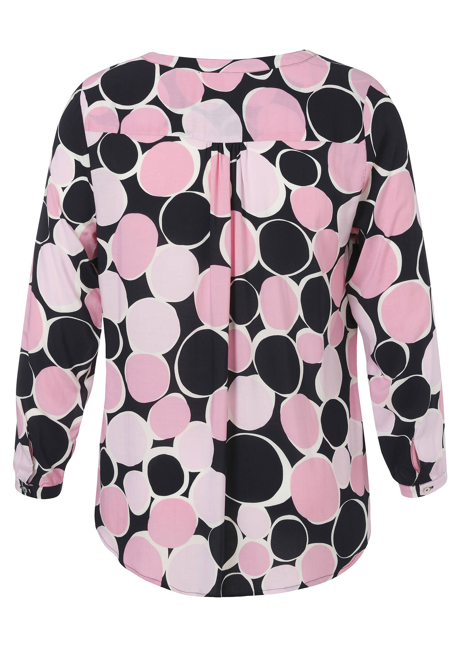 Feminine Viskosebluse mit Allover-Print /