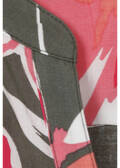 Fließende Viskosebluse mit floralem Allover-Print / 