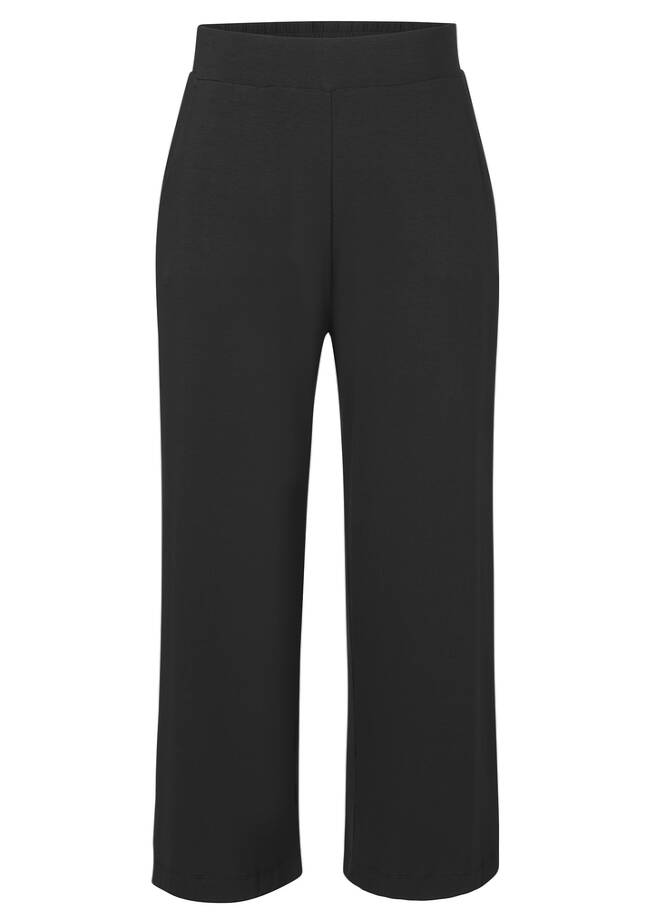 7/8 Hose im Modern-Jogg-Pants-Style mit weitem Bein / 