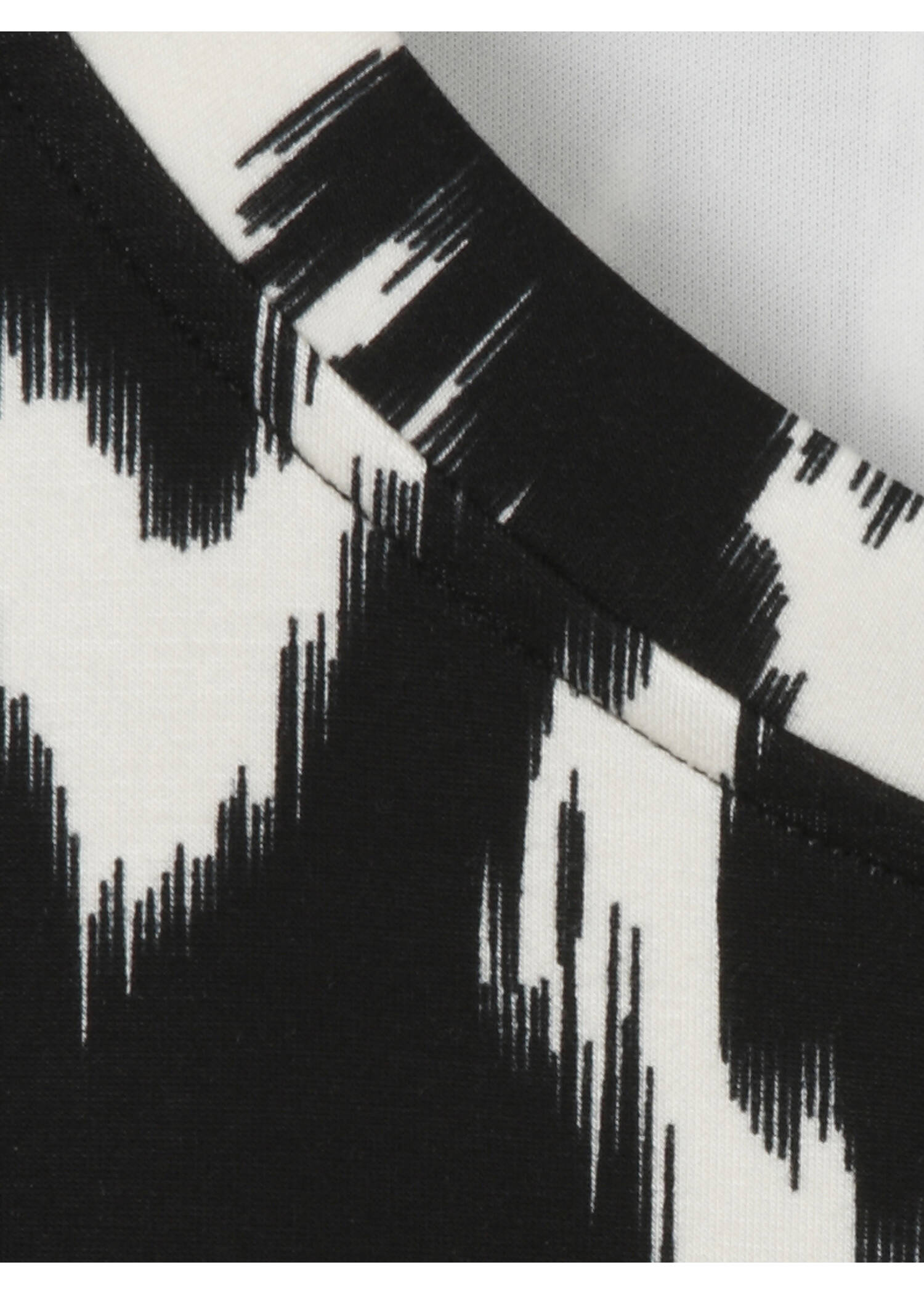 Halbarm-Sweatshirt mit Allover-Print /