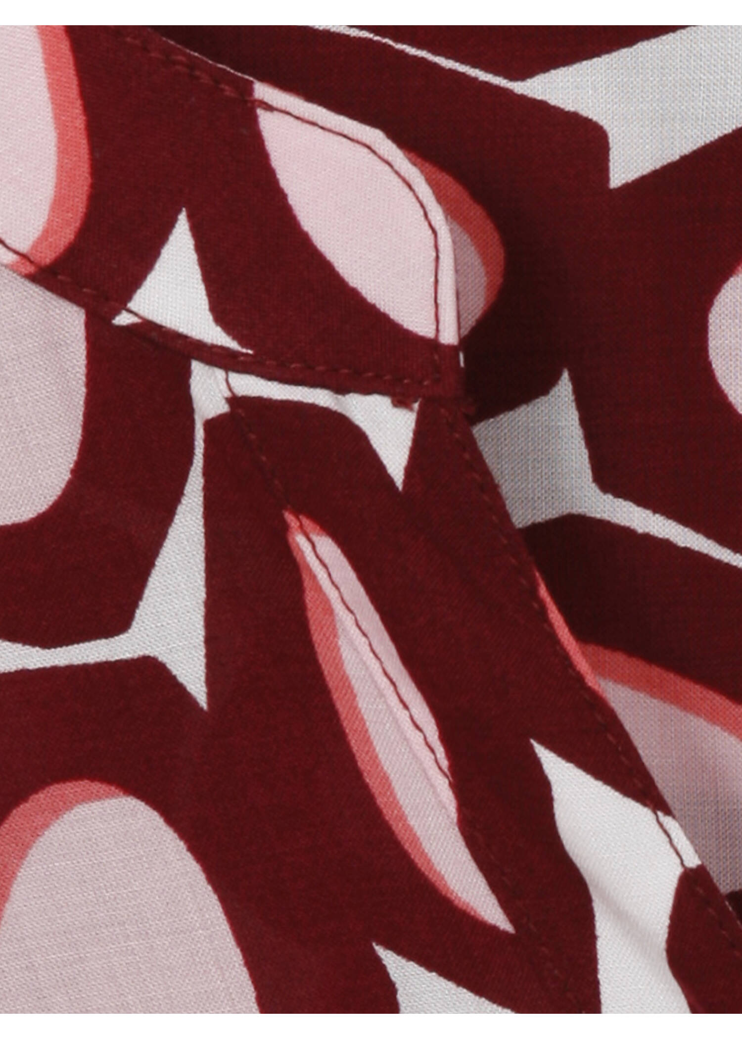 Print-Bluse aus reiner Viskose /