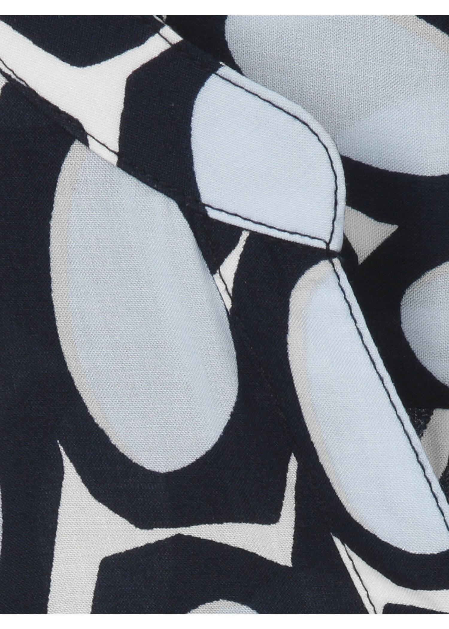 Print-Bluse aus reiner Viskose /