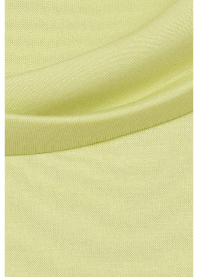 Softes 3/4-Arm Sweatshirt "Lime" / 