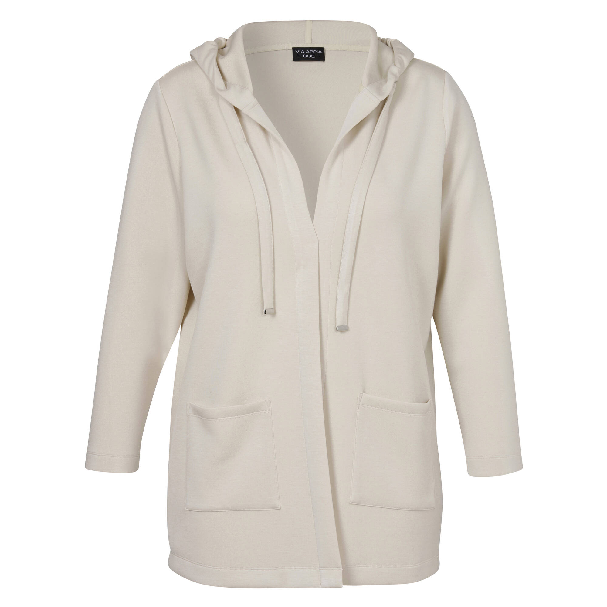 Offene Jacke mit Kapuze Offene Jacke mit Kapuze