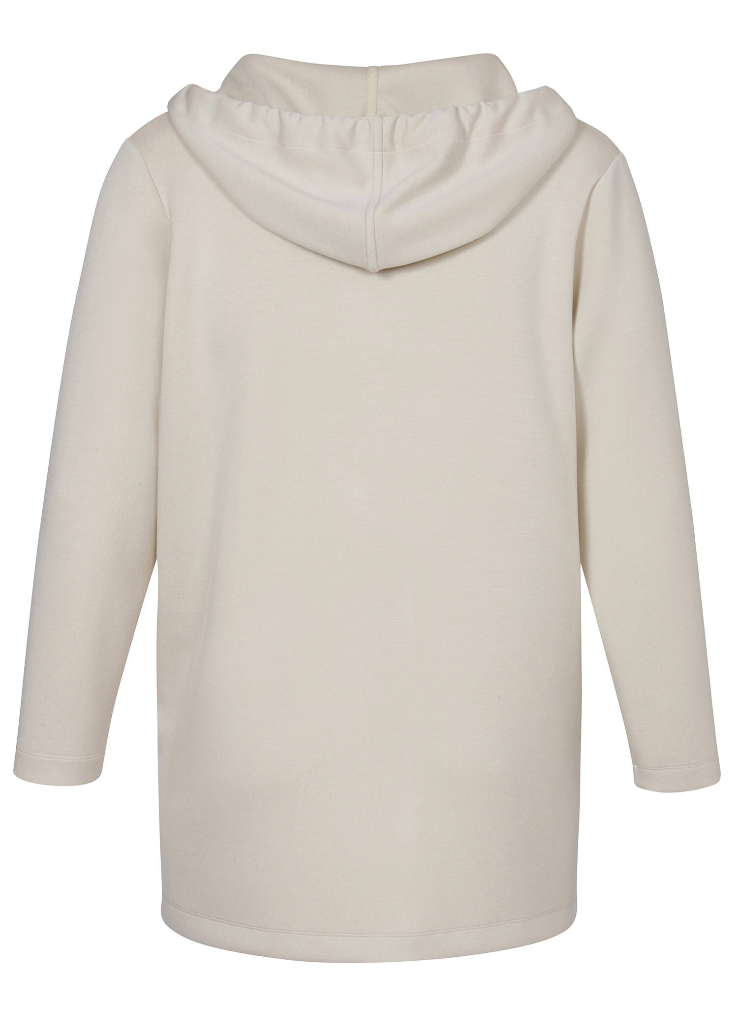 Offene Jacke mit Kapuze /