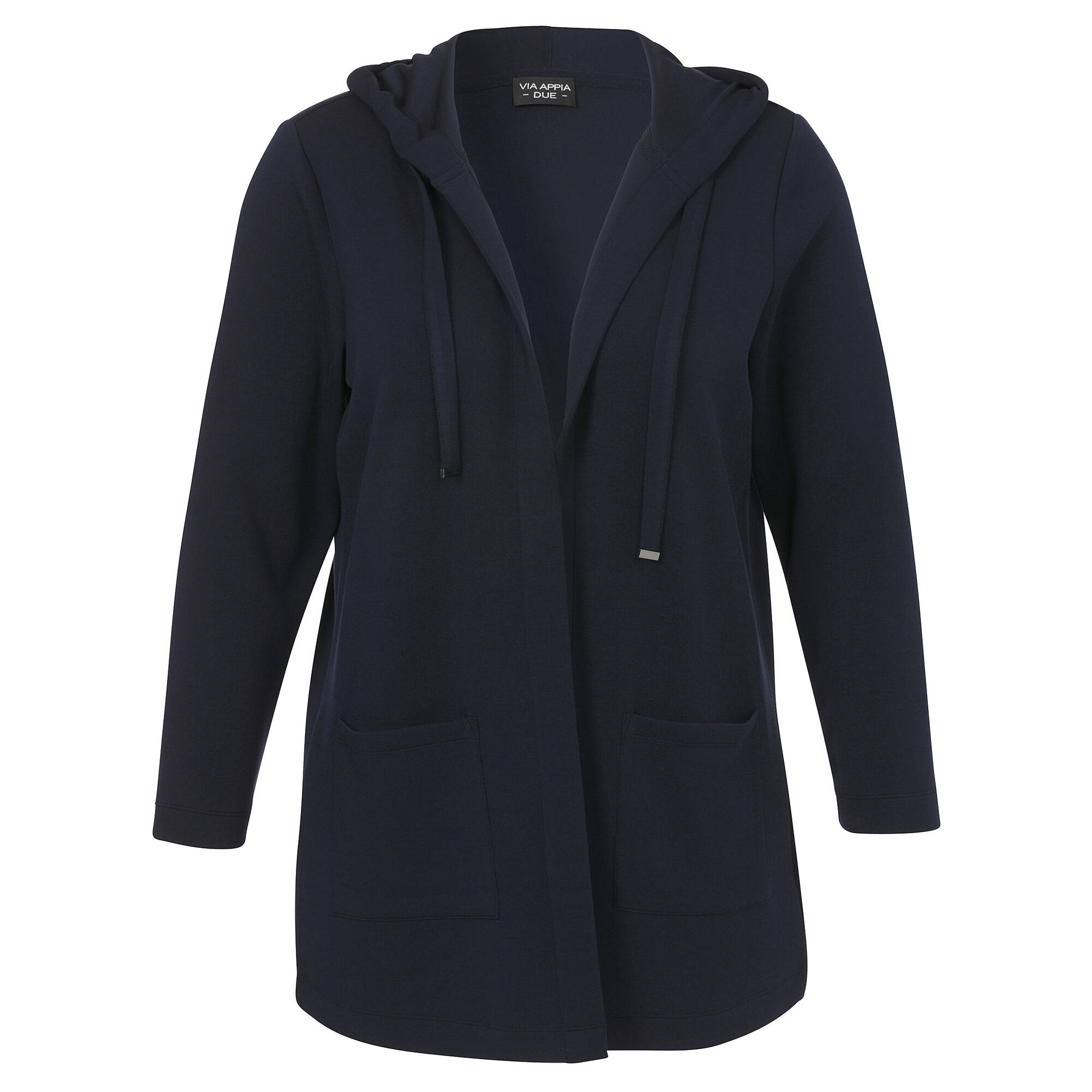 Offene Jacke mit Kapuze Offene Jacke mit Kapuze