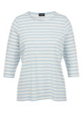 3/4-Arm-Shirt mit Streifen / 