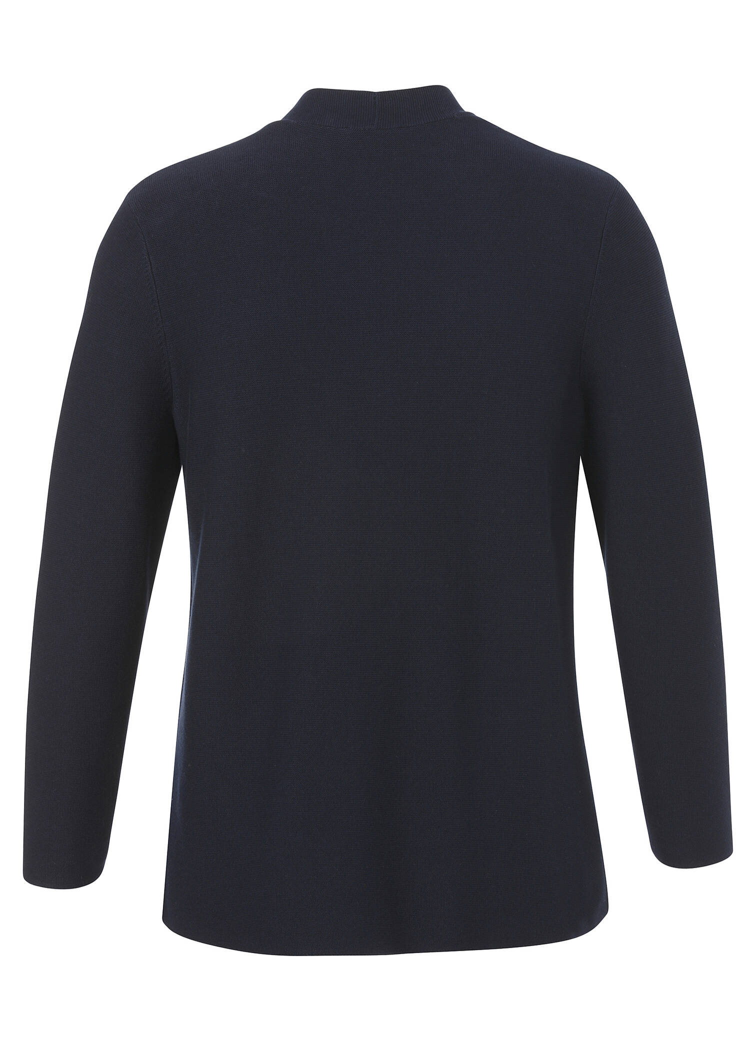 Feinstrickjacke aus softer Baumwolle offen /