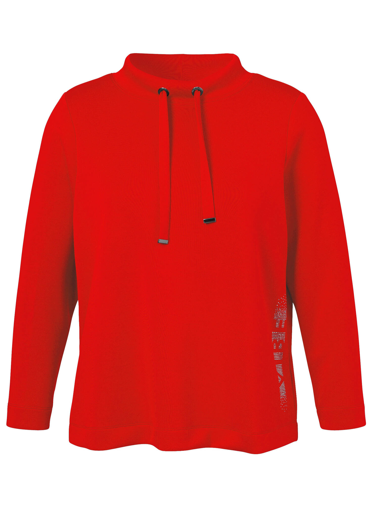 Kombistarkes Sweatshirt dezent geschmückt /