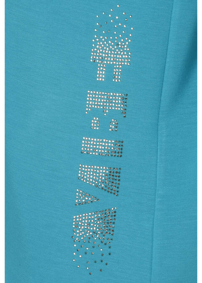 Kombistarkes Sweatshirt dezent geschmückt / 