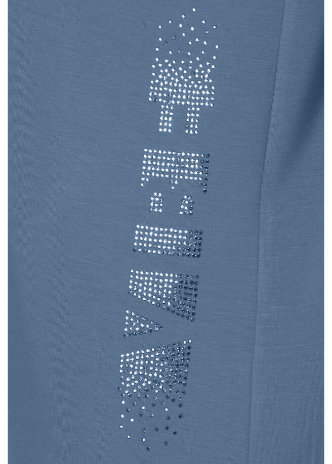 Kombistarkes Sweatshirt dezent geschmückt / 