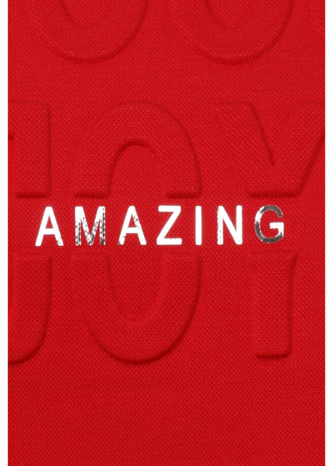 Kombistarkes Sweatshirt mit Statement-Motiv /